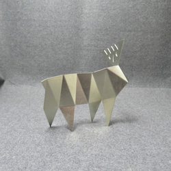 鹿（オリ・カザリ）／洋白製 5枚目の画像