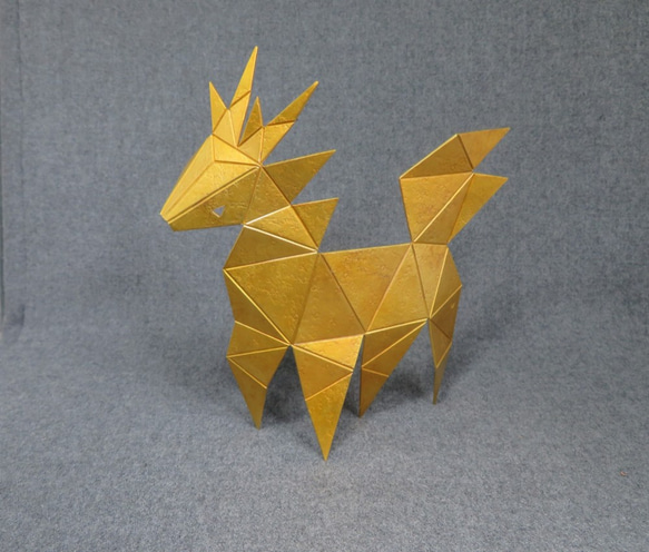 オリ・カザリ　『麒麟（キリン）』真鍮製 2枚目の画像