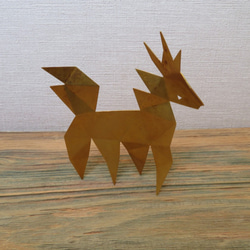 オリ・カザリ　『麒麟（キリン）』真鍮製 7枚目の画像