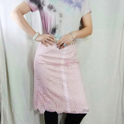 ♔蔻珞瑪♘ Ⓓⓔⓢⓘⓖⓝ -手染粉嫩多彩反摺圓領短T-黑粉紫藍灰 原價$680 第4張的照片