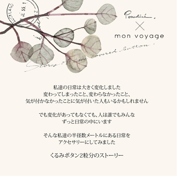 《ポンチセ×mon voyage》炭酸水のイヤリング/ピアス 9枚目の画像