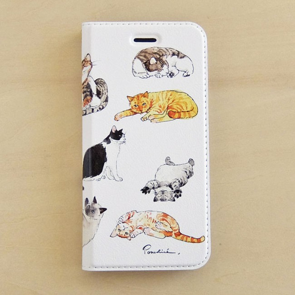 手帳型スマホケース　猫 人気・おすすめ｜安定人気・収納便利におすすめ 期間限定割引 配送追跡可 国内発送・短納期対応
