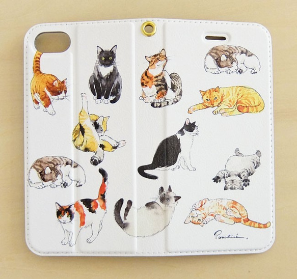 手帳型スマホケース　猫 人気・おすすめ｜安定人気・収納便利におすすめ 期間限定割引 配送追跡可 国内発送・短納期対応