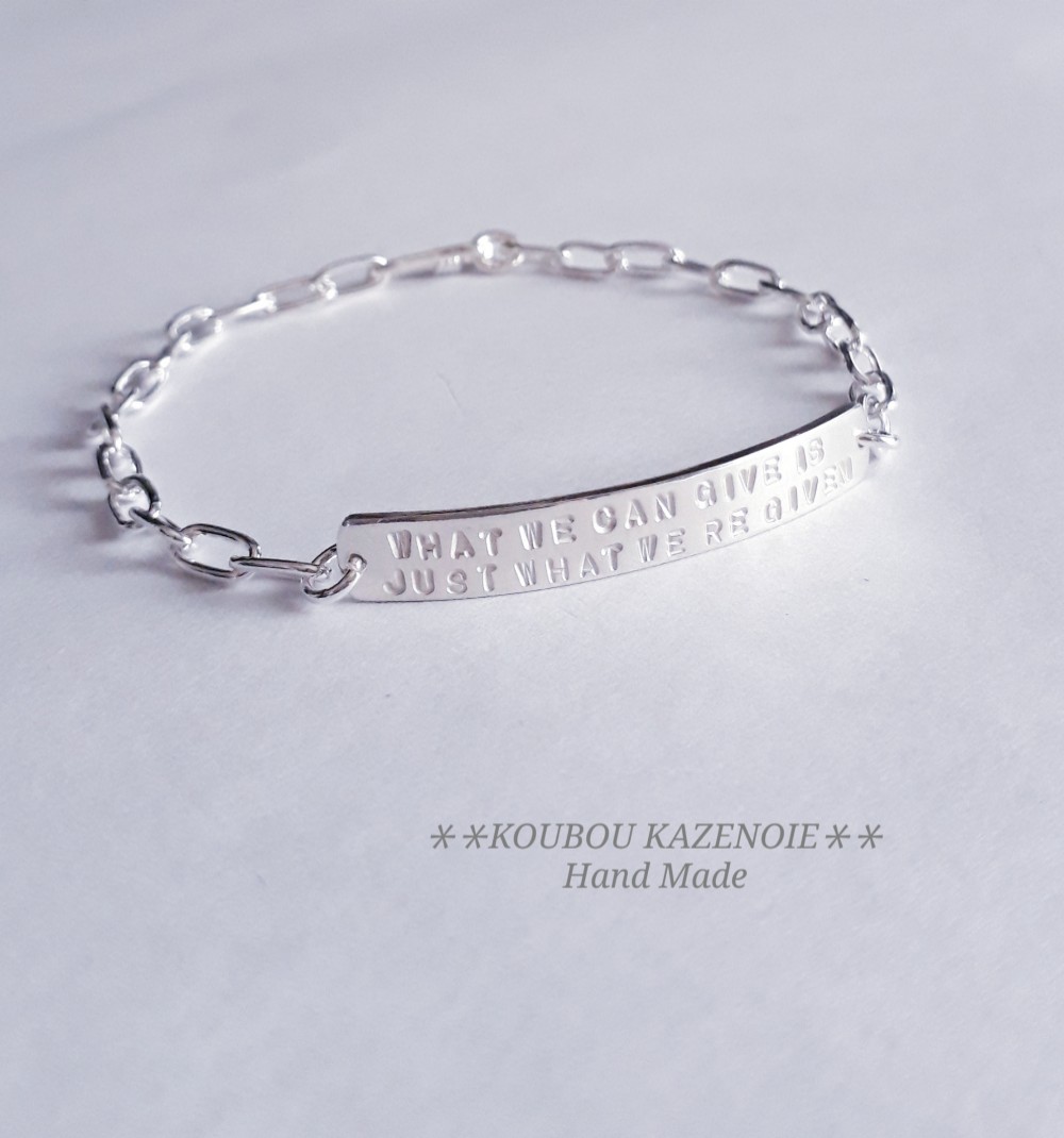 ◇オーダメイド シルバーバングル/ブレスレットお気軽にお問合せ