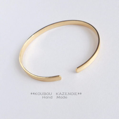NEW♪世界に一つのオリジナル刻印入り ゴールドバングル登場