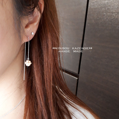 【みいちゃん!!】【0512】アメリカンピアス 淡水パール オイスター K10YG パール アメリカンピアス | ete bijoux (Women)/エテ