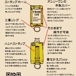 12,13ProMAX兼用 布のiPhoneジャケットデニム カワセミブルー 3枚目の画像