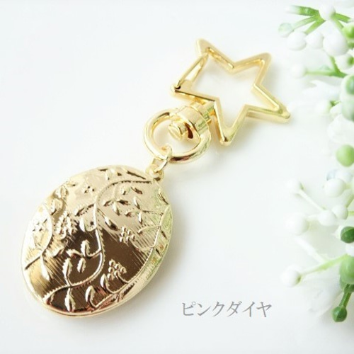 (C121926)K18 チャーム YG ロケットペンダント 花 18金 C121926)K18 チャーム YG ロケットペンダント 花 18金