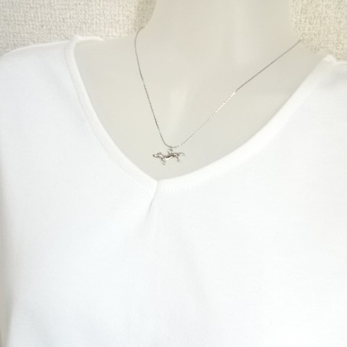 新品シルバー925 ダックスフンド ハーキマーダイヤモンドピアス ネックレス 楽天市場】【新作】シルバー 925 ペンダント ミニチュアダックス