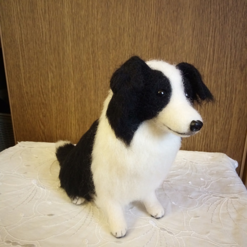 羊毛フェルト ボーダーコリー 羊毛フェルト masapan 通販 10861936