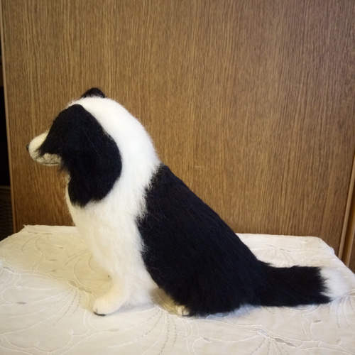 羊毛フェルト ボーダーコリー 羊毛フェルト masapan 通販 10861936