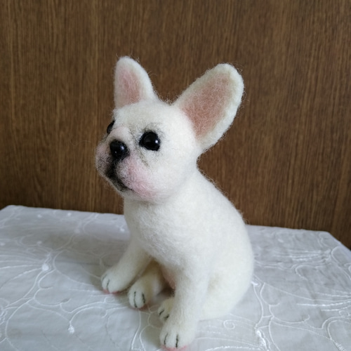 羊毛フェルト【うちのブヒ] オーダーメイド フレンチブルドッグ えむ 