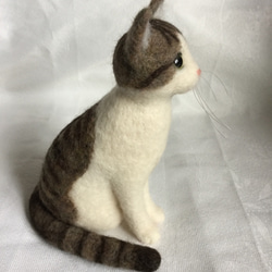 羊毛フェルト 猫 4枚目の画像