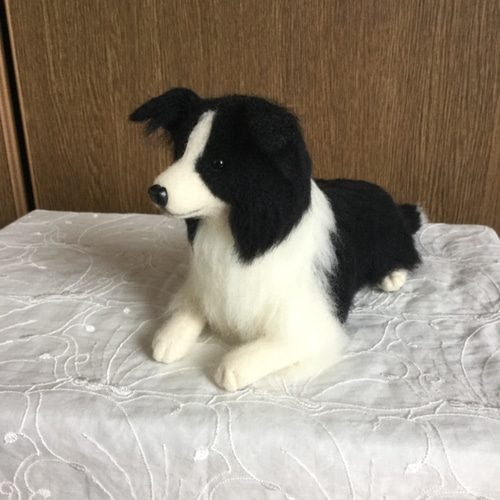羊毛フェルト 犬 ボーダーコリー 1 羊毛フェルト masapan 通販 7549287