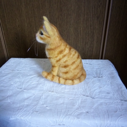 羊毛フェルト　猫 4枚目の画像
