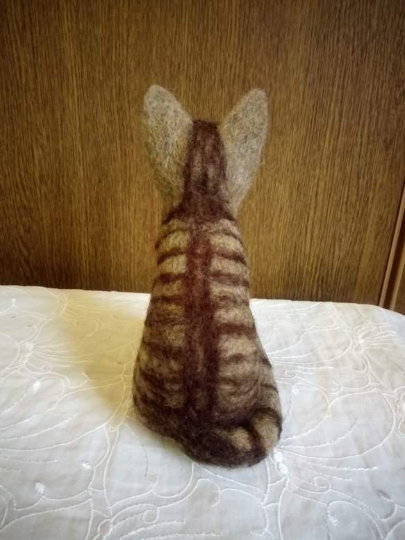 羊毛フェルト　猫 5枚目の画像