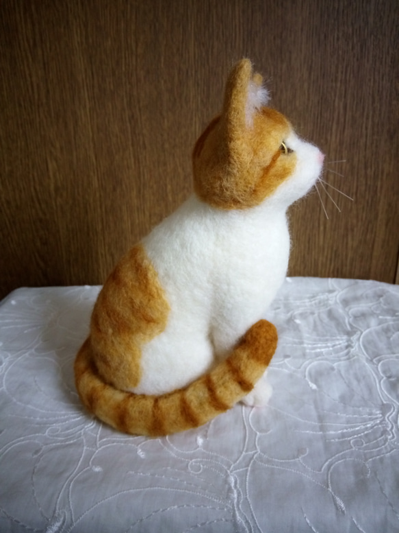 羊毛フェルト　猫 6枚目の画像