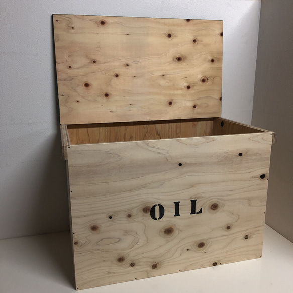 ポリタンク BOX 灯油 OIL 灯油収納BOX ダークグリーン 新品 未使用 3点入ります！ 5枚目の画像