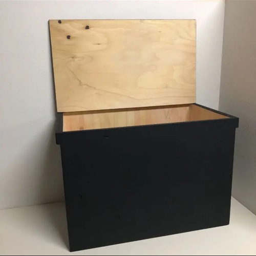 収納BOX BLACK ブラック ベンチ WIDE！ 新品 未使用 その他家具  