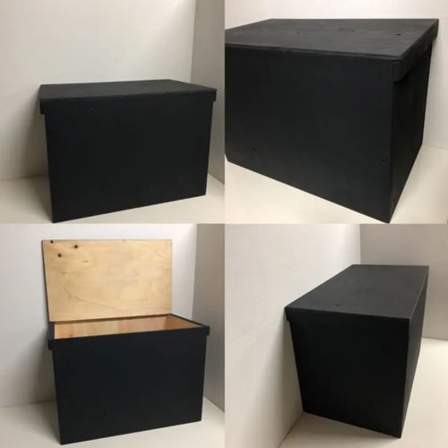 収納BOX BLACK ブラック ベンチ WIDE！ 新品 未使用 その他家具  