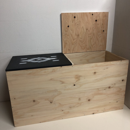 ORUTEGA BENCH HOUSING BOX 収納BOX 新品 お買い得！ その他家具  