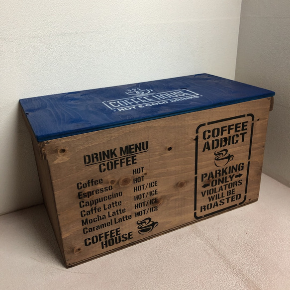 ウッドボックス ウッド 2Lペットボトル収納可能箱 お買い得！ フリー  