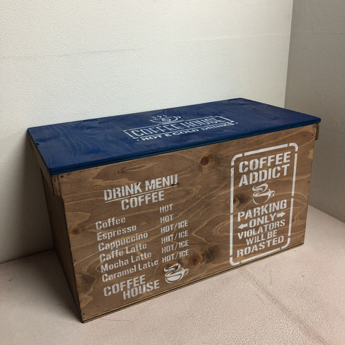 ウッドボックス ウッド 2Lペットボトル収納可能箱 お買い得