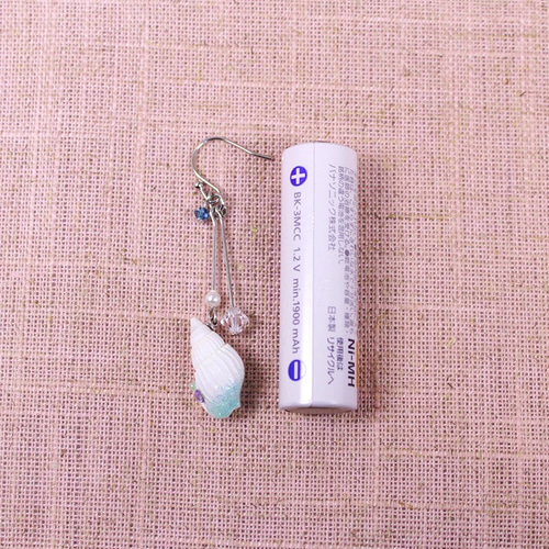 小さな巻貝のピアス イヤリング・ノンホールピアス K 通販