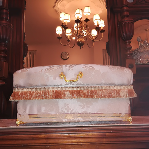 rococo調カルトナージュお茶箱 rococo調カルトナージュお茶箱