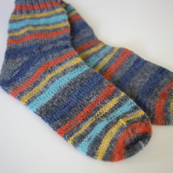 knit socks(mix) / ニット 靴下(ミックス） 2枚目の画像