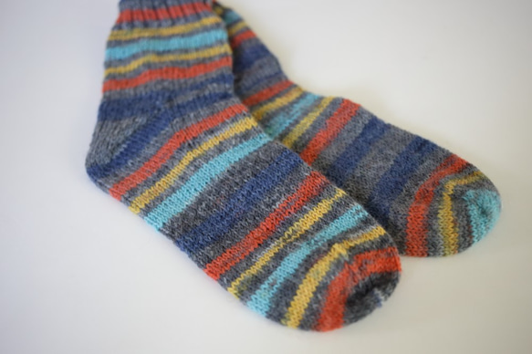 knit socks(mix) / ニット 靴下(ミックス） 2枚目の画像