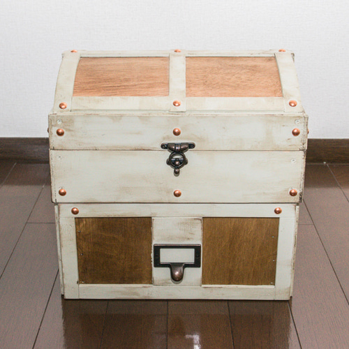 宝箱収納BOX ミニタイプ ドレッサー・ミラー・鏡台 ウッジョブ
