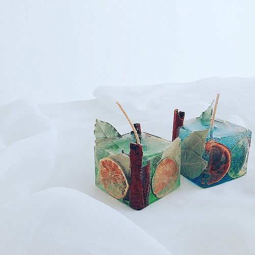 jellycandle*ボタニカルキャンドル*アロマキャンドル*ドライ