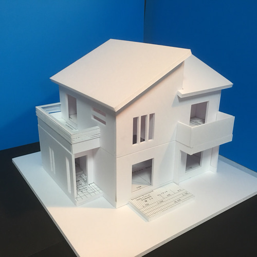 1/50 住宅模型 建築模型 添景入り ご契約特典！「1/50建築模型」プレゼントでマイホームの夢を