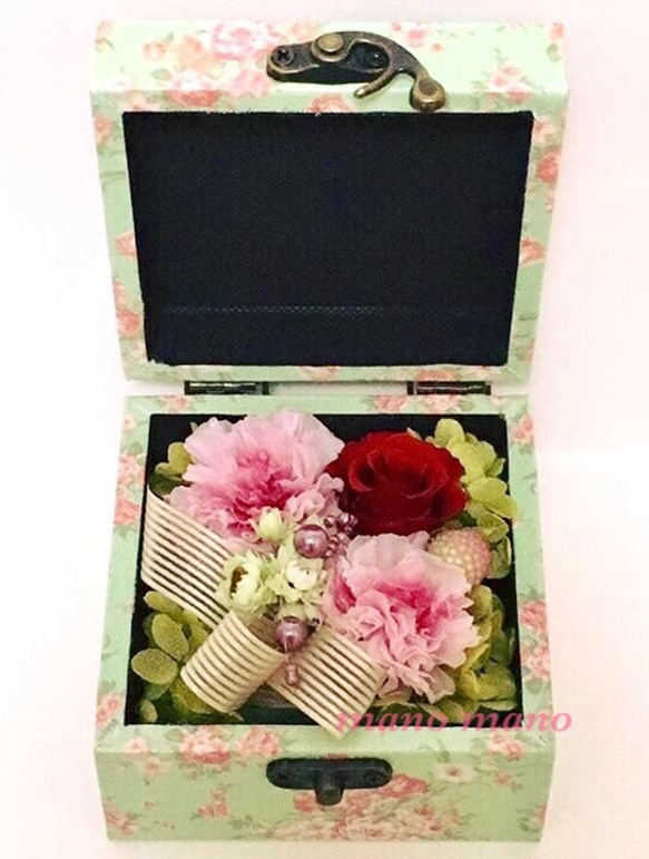 可愛いフラワーBOX 1枚目の画像