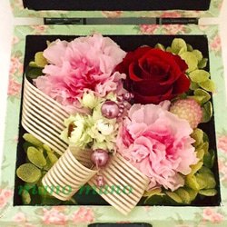 可愛いフラワーBOX 2枚目の画像