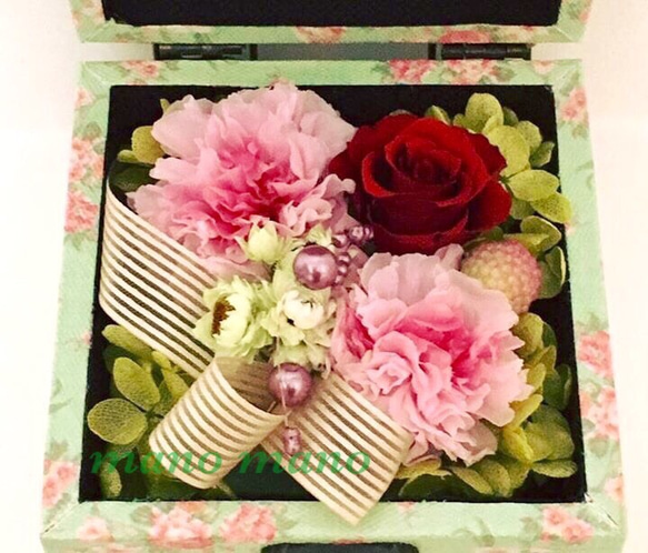 可愛いフラワーBOX 2枚目の画像