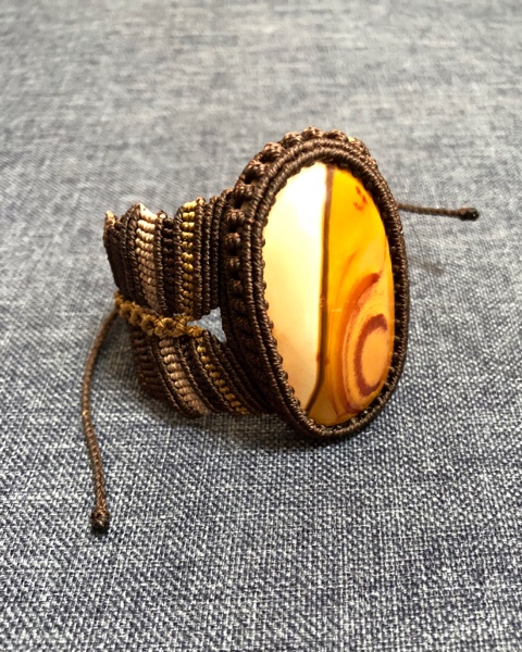 モッカイトのブレスレット