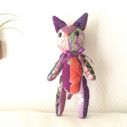 ビンテージ着物リメイク*うさぎ*ぬいぐるみ 薄紅色 その他インテリア