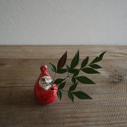 不倒翁聖誕老人2（紅）/花瓶 第7張的照片