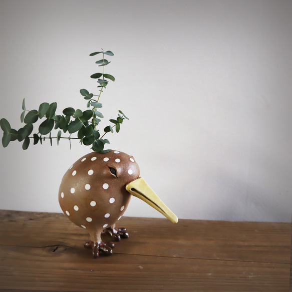 Kiwi/Dot（中）花瓶，單花瓶，花盆 第3張的照片