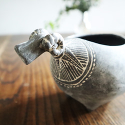 黒ひつじ / （中）植木鉢 3枚目の画像