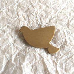 【HMJ出品予定】　bird brooch 1枚目の画像