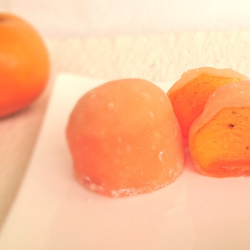 【冷蔵】濃厚な味わい♪　柿大福 ６個入 3枚目の画像
