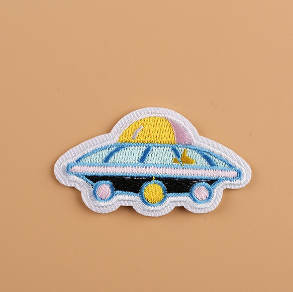 刺繍ワッペン ファンタジー　宇宙シリーズ ・D 2枚目の画像