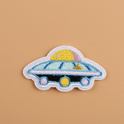 【全種類在庫あり】刺繍ワッペン ファンタジー　宇宙シリーズ 5枚目の画像