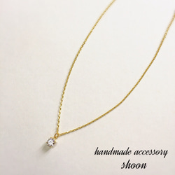 one grain necklace  round 2枚目の画像