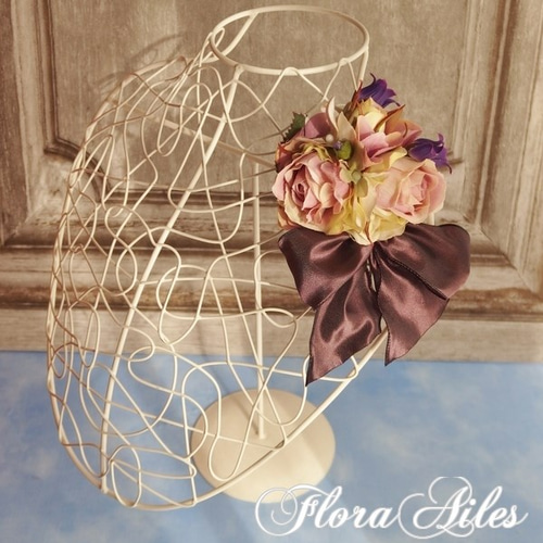 アンティーク フランス バラコサージュ フランスアンティーク3点