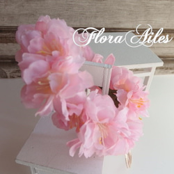 桜の花冠は可愛いピンク色 5枚目の画像