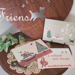 POST CARD / 3sheets Friends set 1枚目の画像